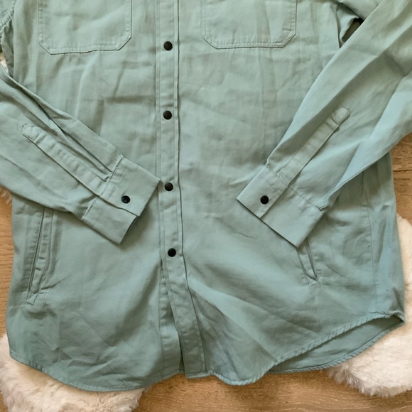 Zara Men's Long Sleeve Snap Button Shirt - Picture 5 of 5